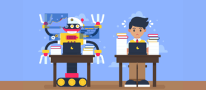 Side-by-side comparison of a machine-translated social media post and its human-refined version, showcasing the improvements made by human translators.