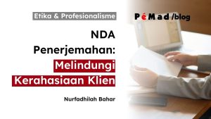 Professional translator signing NDA to protect client confidentiality and build credibility.