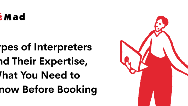 Types of interpreters and the required skills they must have.